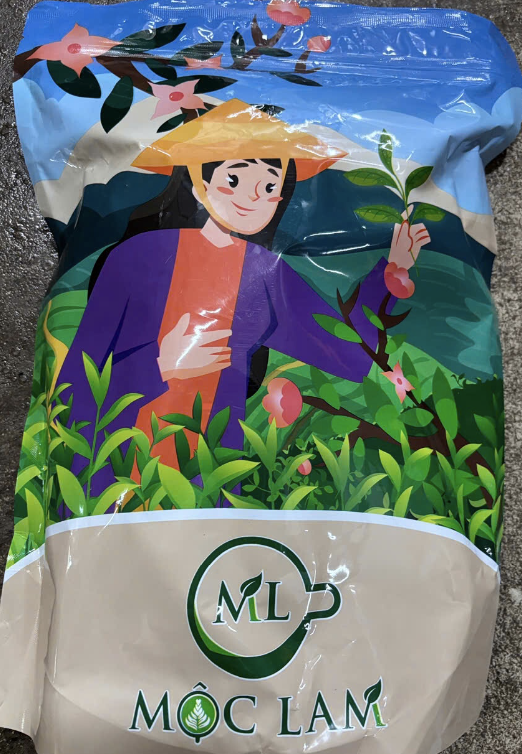 Lục trà hoa nhài Mộc Lam 1kg
